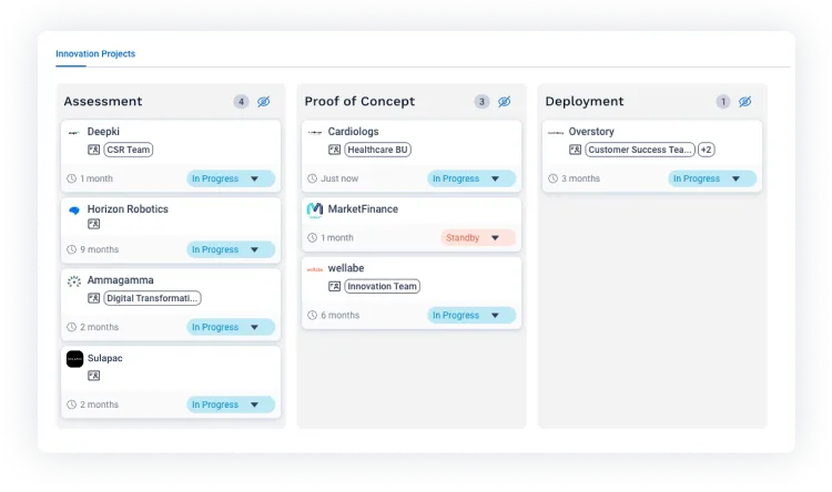 Manage your projects