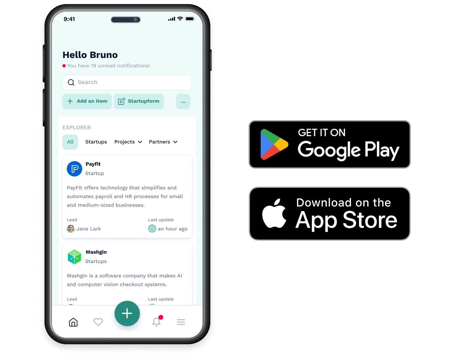 Bloomflow mobile app